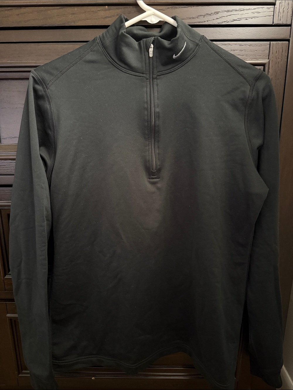 Nike Fit Dry Women’s Black Half-Zip Performance Pullover